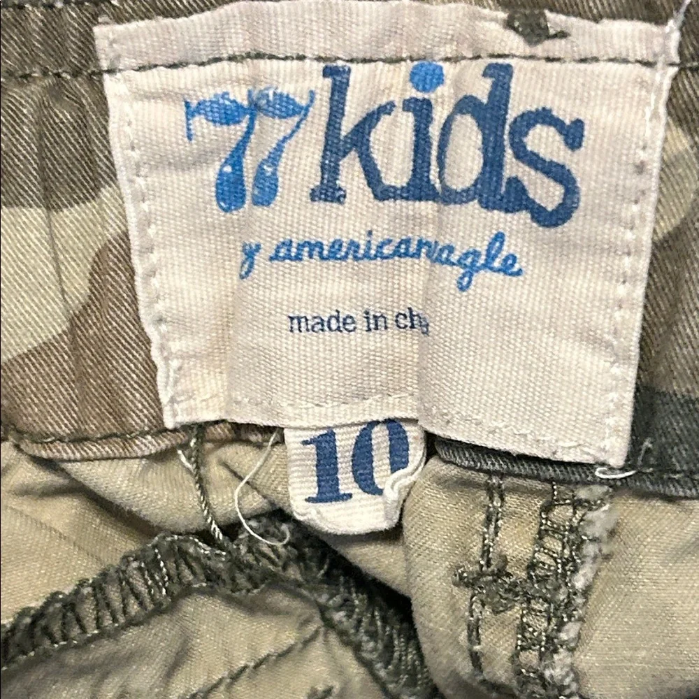 77kids Camouflage Cargo Shorts 10